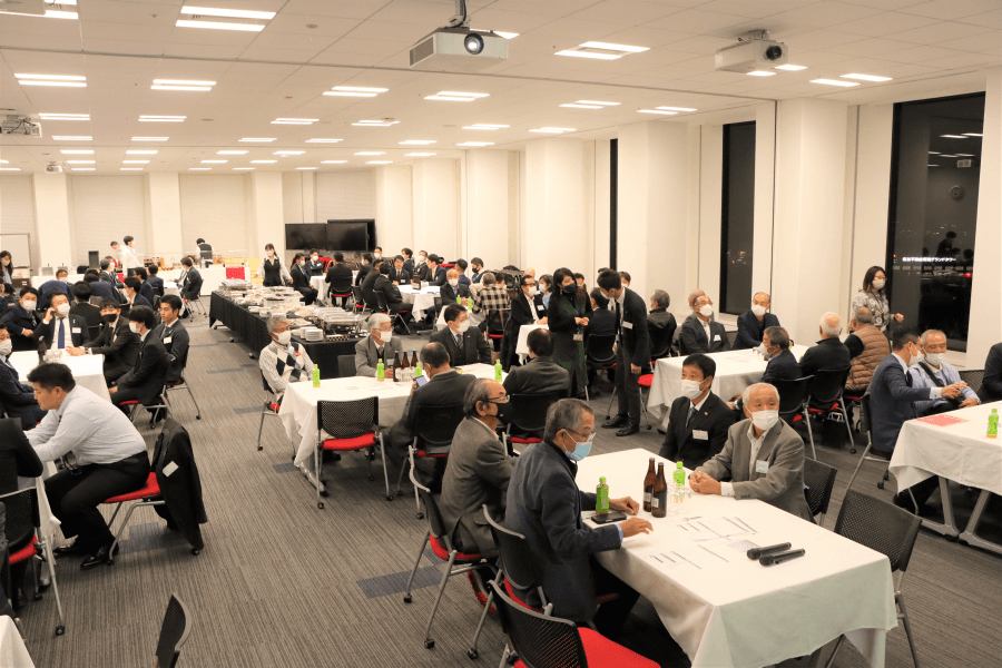 日本テクノ協力会・日電協の懇親会の様子