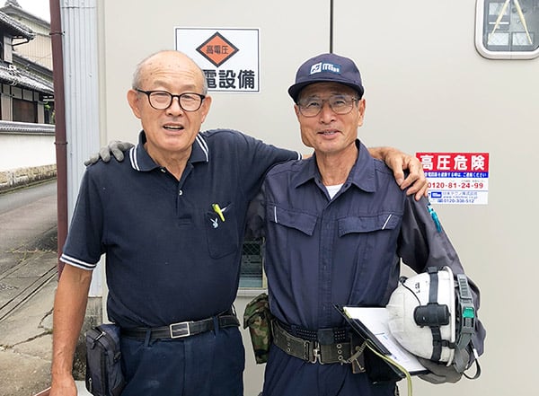 ともに働く電気管理技術者のパートナー