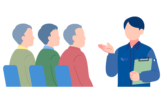 技術セミナーのイラスト