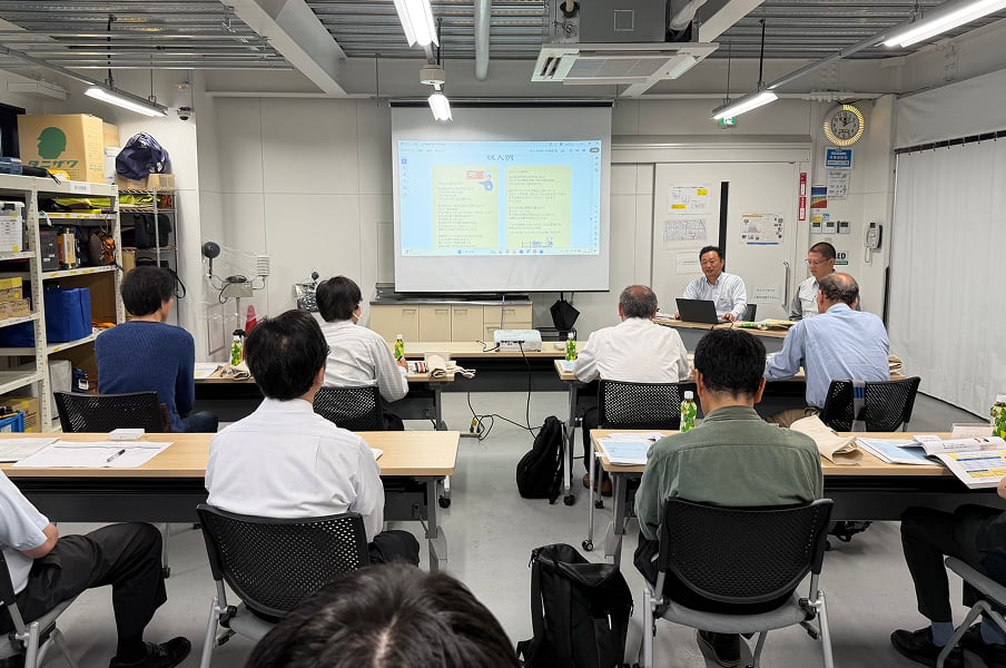 現場体験会の様子